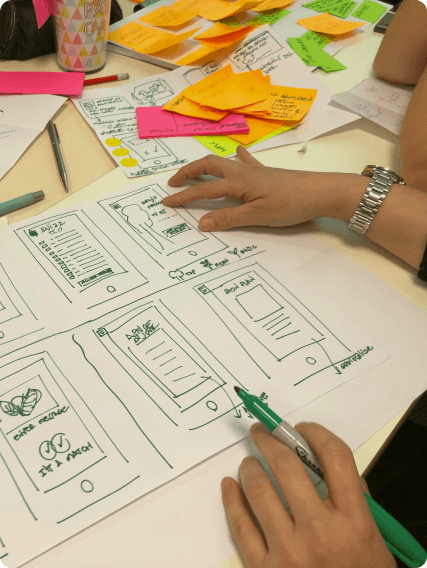 Innovate ideation sketch